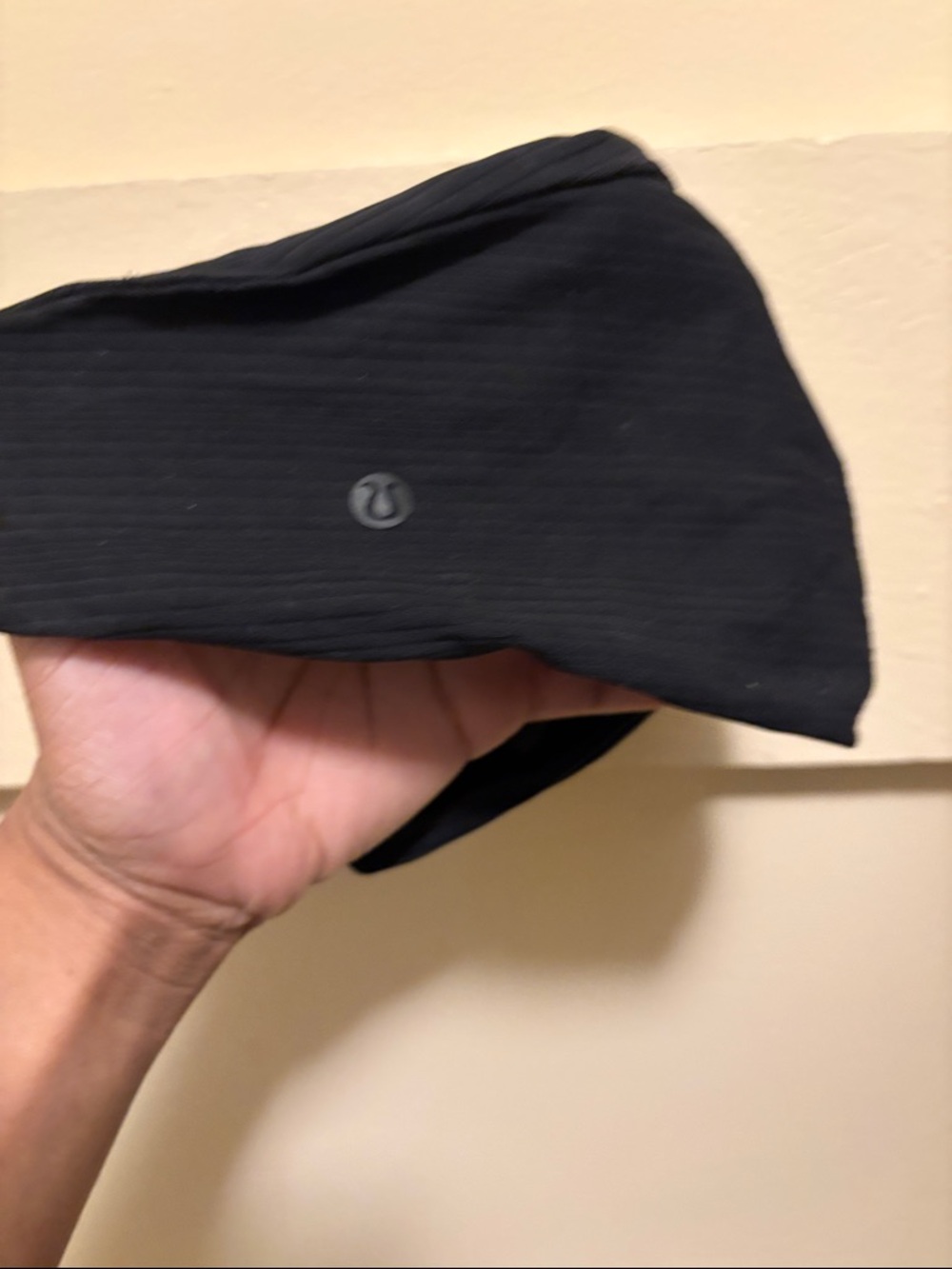 lululemon athletica Men's Black Performance Headband